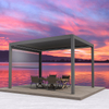 Z128 Aluminum Alloy Louvered Gazing Pavilion: A Simple Entry-Level Solution for Electric Outdoor Living