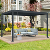 Z118 Aluminum Alloy Louvered Gazebo: A Manual Masterpiece, Returning to the Pure Essence of Outdoor Living