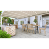  Z168 Aluminum Alloy Louvered Gazebo: A Standard Size for All-Weather Living