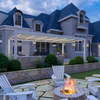  Z168 Aluminum Alloy Louvered Gazebo: A Standard Size for All-Weather Living